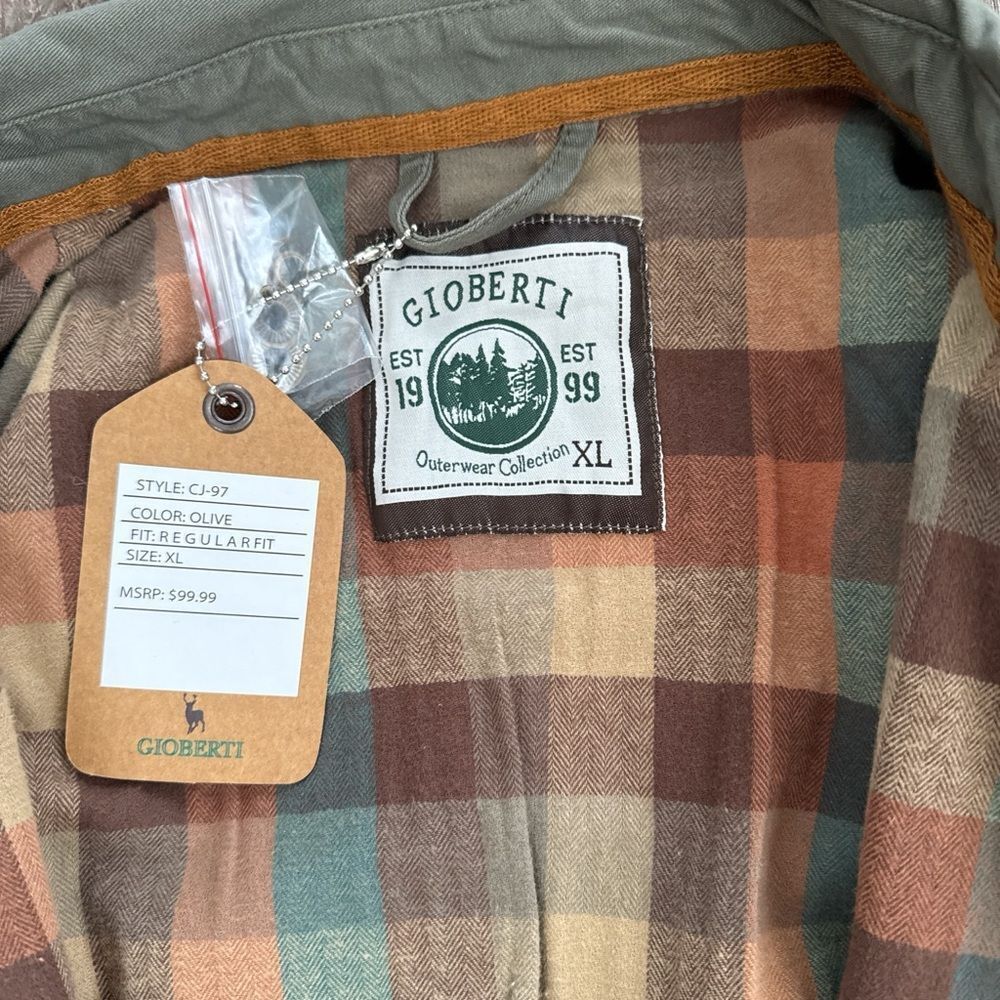 Green utility jacket - Picture 2 of 2